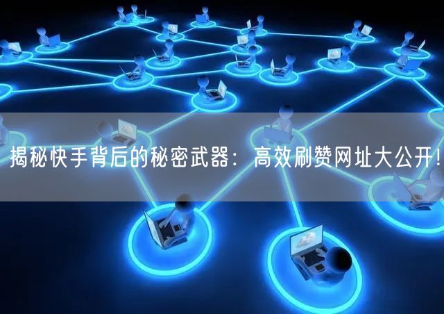 揭秘快手背后的秘密武器：高效刷赞网址大公开！